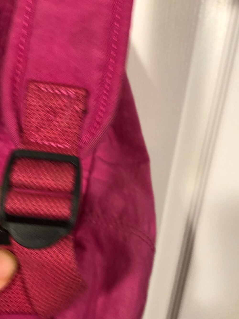 Kipling bold pink computer backpack - Picture 12 of 16